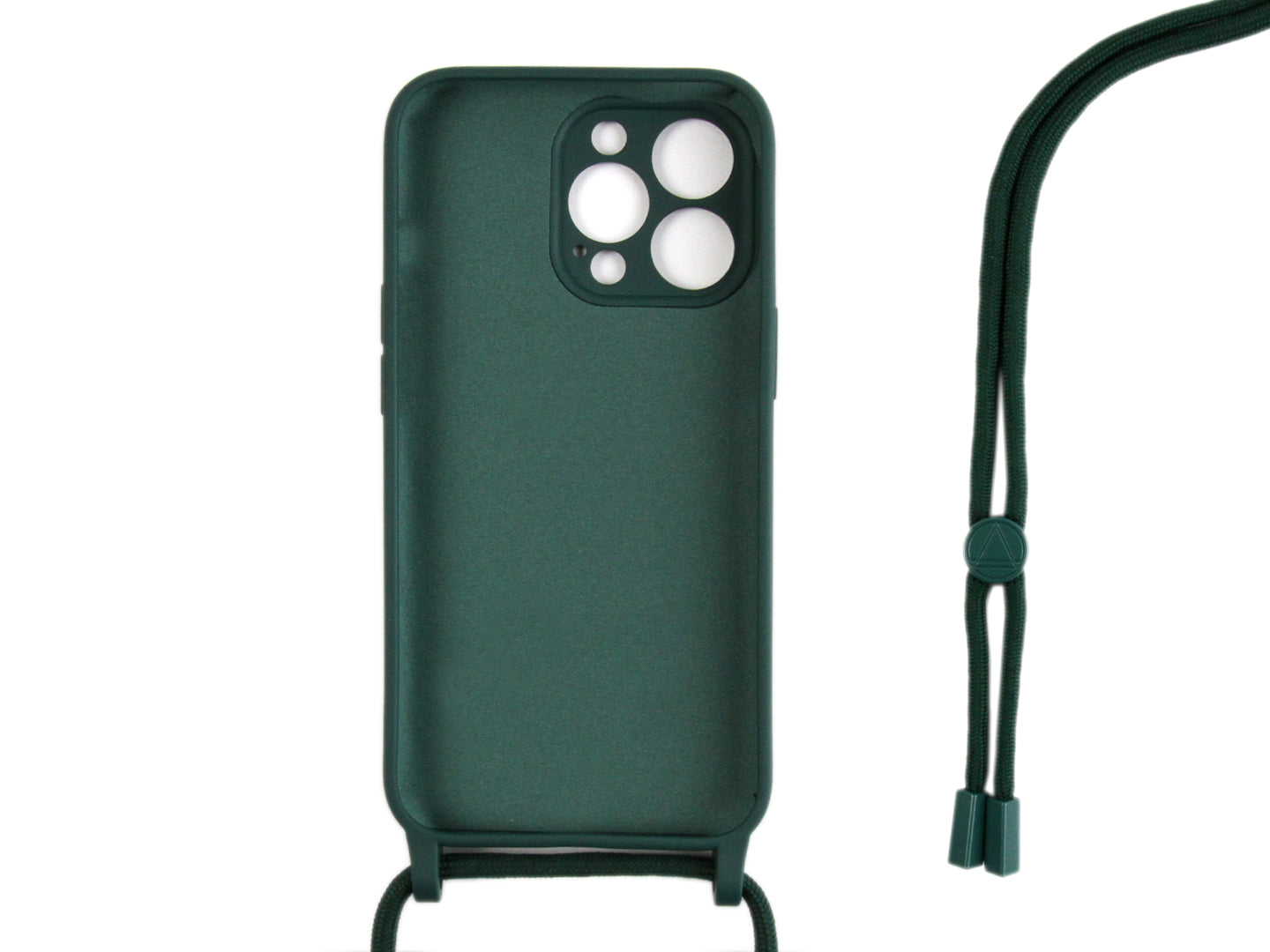 Rixus TPU Necklace Cord Abdeckung für Apple iPhone 13 Pro Dark Green – Bild 2