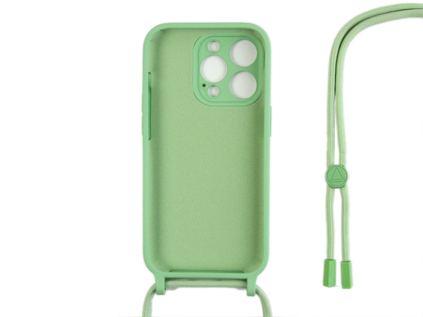 Rixus TPU Necklace Cord Abdeckung für Apple iPhone 13 Pro Matcha – Bild 3