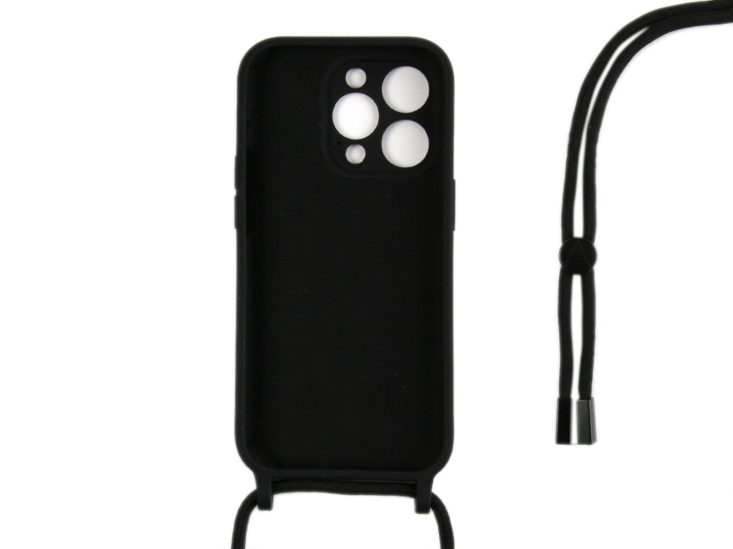 Rixus TPU Necklace Cord Abdeckung für Apple iPhone 13 Pro Black – Bild 2