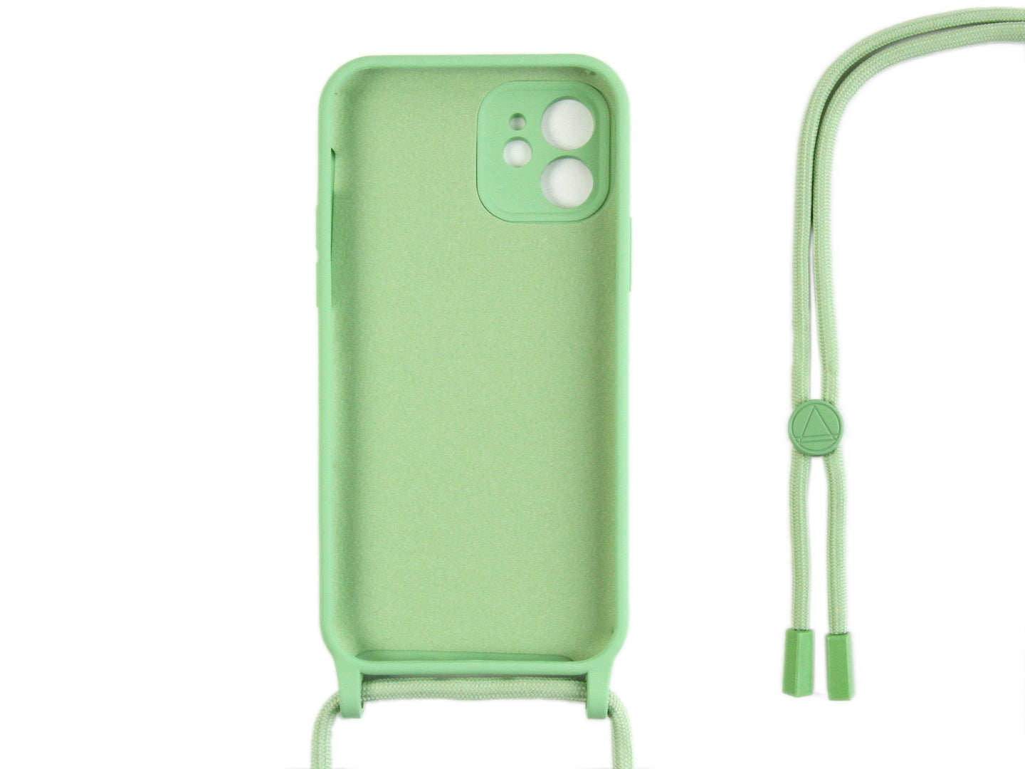 Rixus TPU Necklace Cord Abdeckung für Apple iPhone 12 Matcha – Bild 3