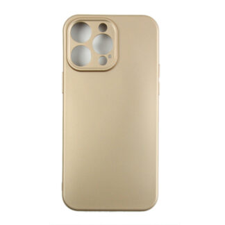 Rixus Soft TPU Handyhülle für Apple iPhone 14 Pro Max Gold