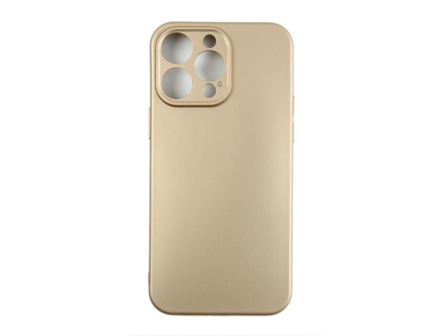 Rixus Soft TPU Handyhülle für Apple iPhone 14 Pro Max Gold