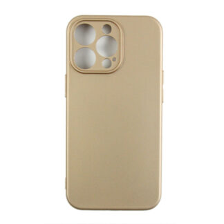 Rixus Soft TPU Handyhülle für Apple iPhone 13 Pro Gold