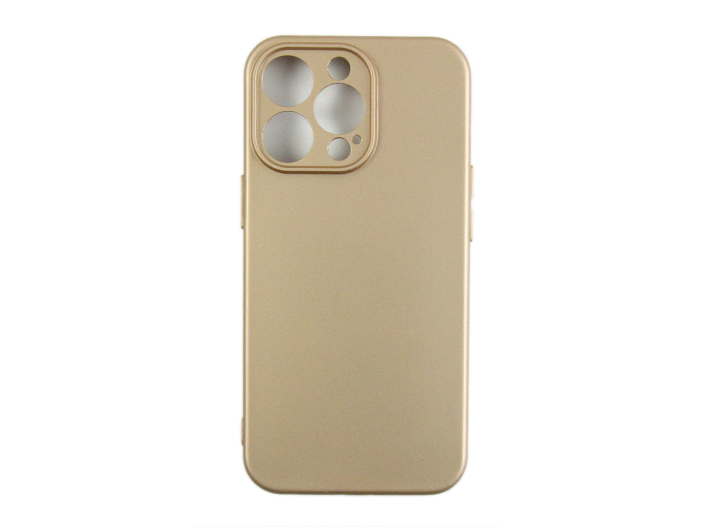 Rixus Soft TPU Handyhülle für Apple iPhone 13 Pro Gold