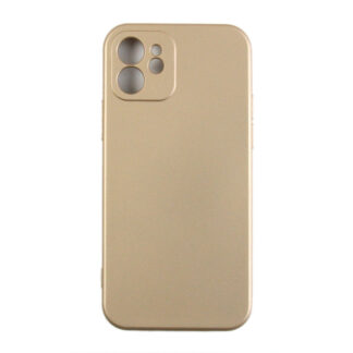 Rixus Soft TPU Handyhülle für Apple iPhone 12 Gold