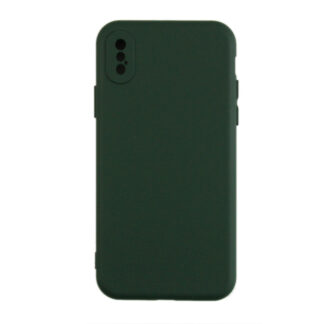 Rixus Soft TPU Handyhülle für Apple iPhone X, XS Dark Green