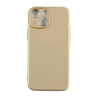 Rixus Soft TPU Handyhülle für Apple iPhone 13 Mini Gold