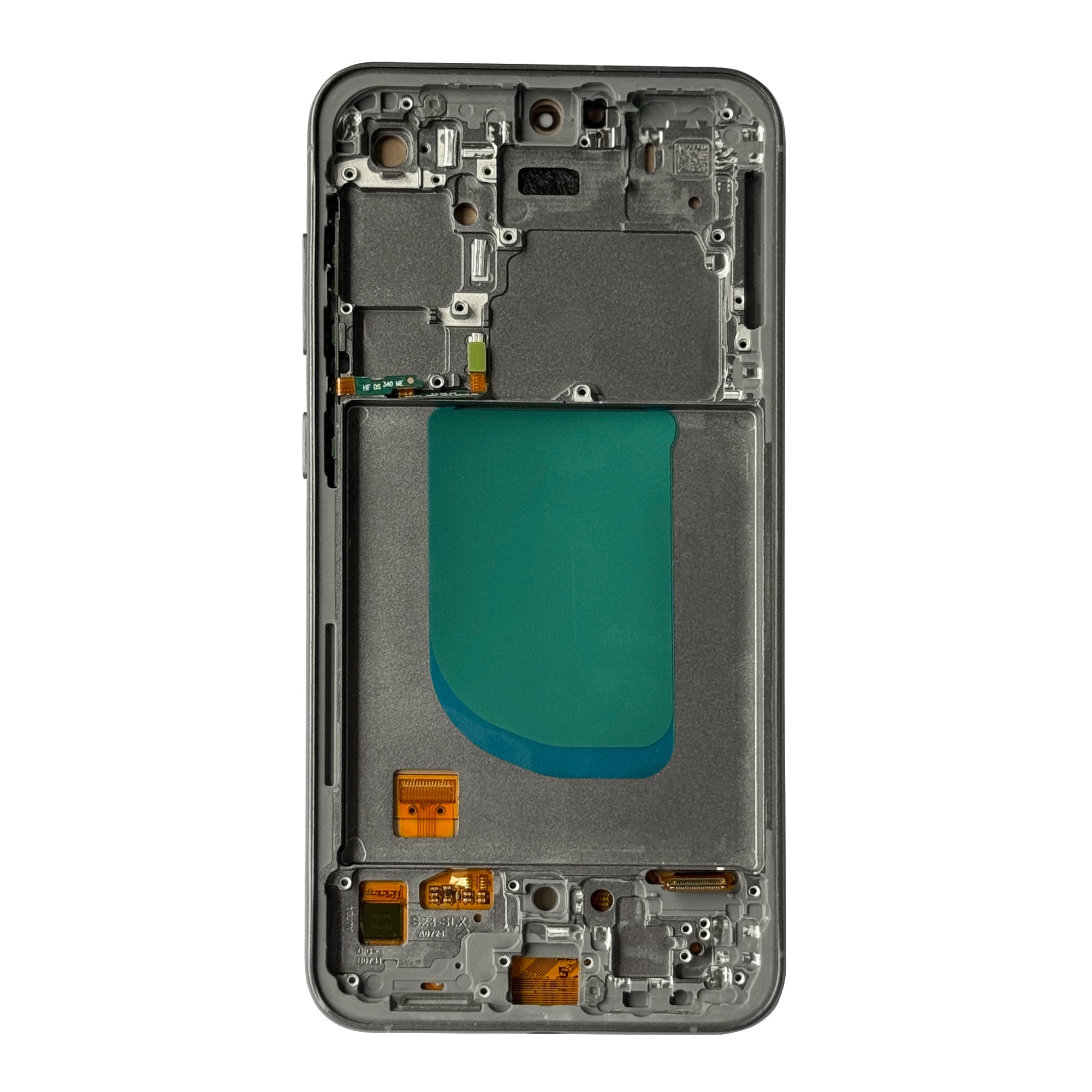 Samsung Galaxy S23 FE S711B Display und Touchscreen-Digitizer mit Rahmen Graphite Soft-OLED – Bild 2