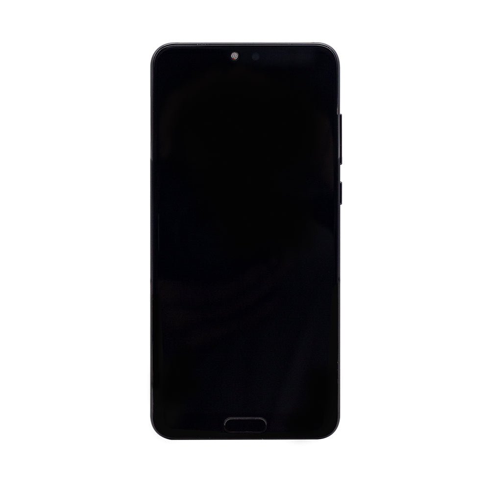 Huawei P20 Pro Display und Touchscreen-Digitizer mit Rahmen Black aufbereitet
