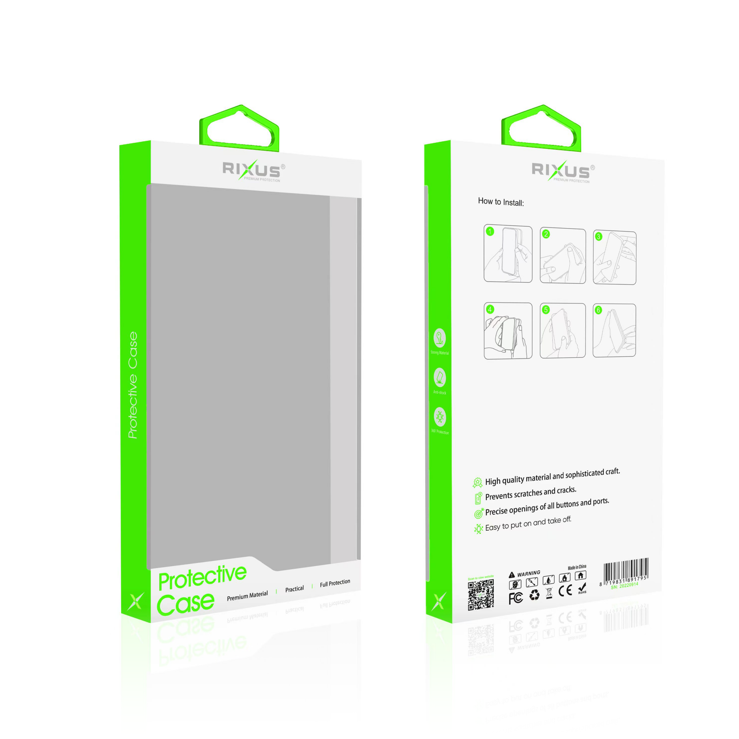 Rixus Soft TPU Handyhülle mit MagSafe kompatibel für Apple iPhone 11 Matcha – Bild 4