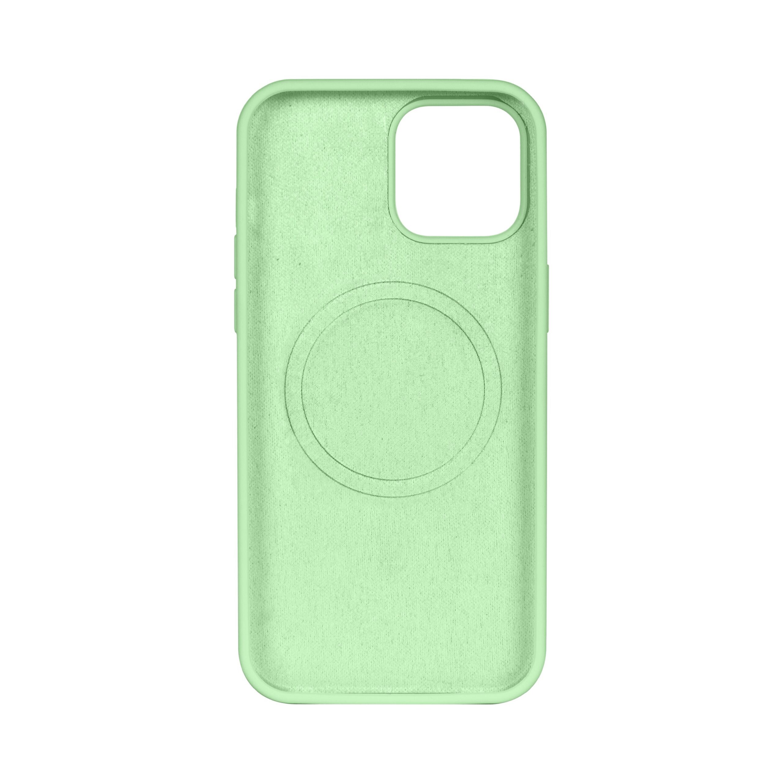Rixus Soft TPU Handyhülle mit MagSafe kompatibel für Apple iPhone 12 Mini Matcha – Bild 2
