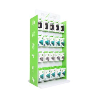 Rixus RXDP03 Double Sided Modular Display Stand (Self-Baugruppe)