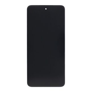 Motorola G84 5G Display und Touchscreen-Digitizer mit Rahmen Black Service Pack