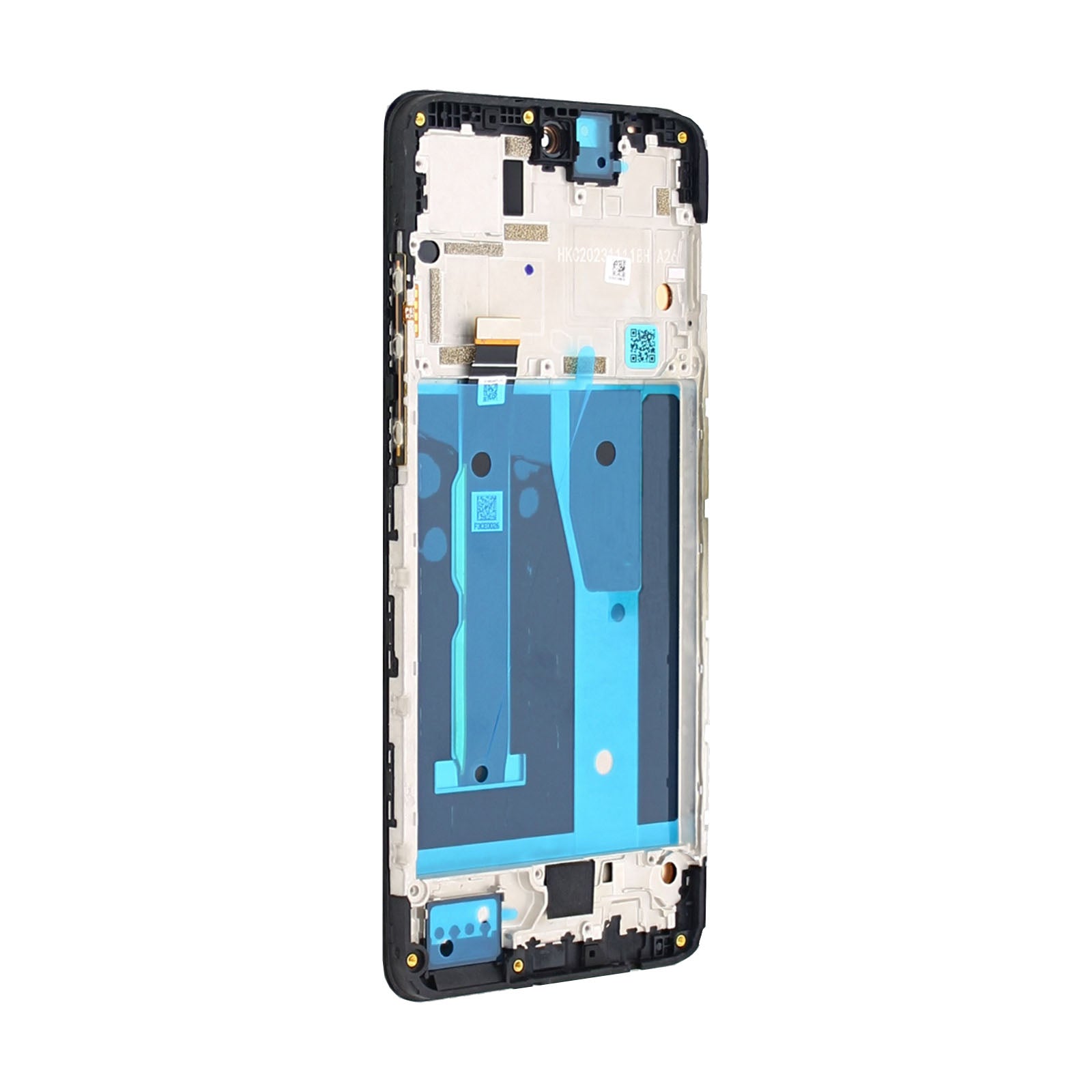 Motorola G84 5G Display und Touchscreen-Digitizer mit Rahmen Black Service Pack – Bild 3