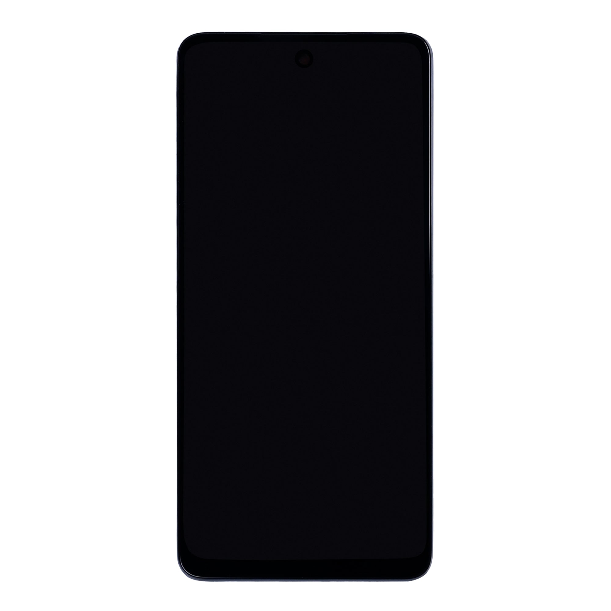 Motorola Moto G04 Display und Touchscreen-Digitizer mit Rahmen Black Service Pack