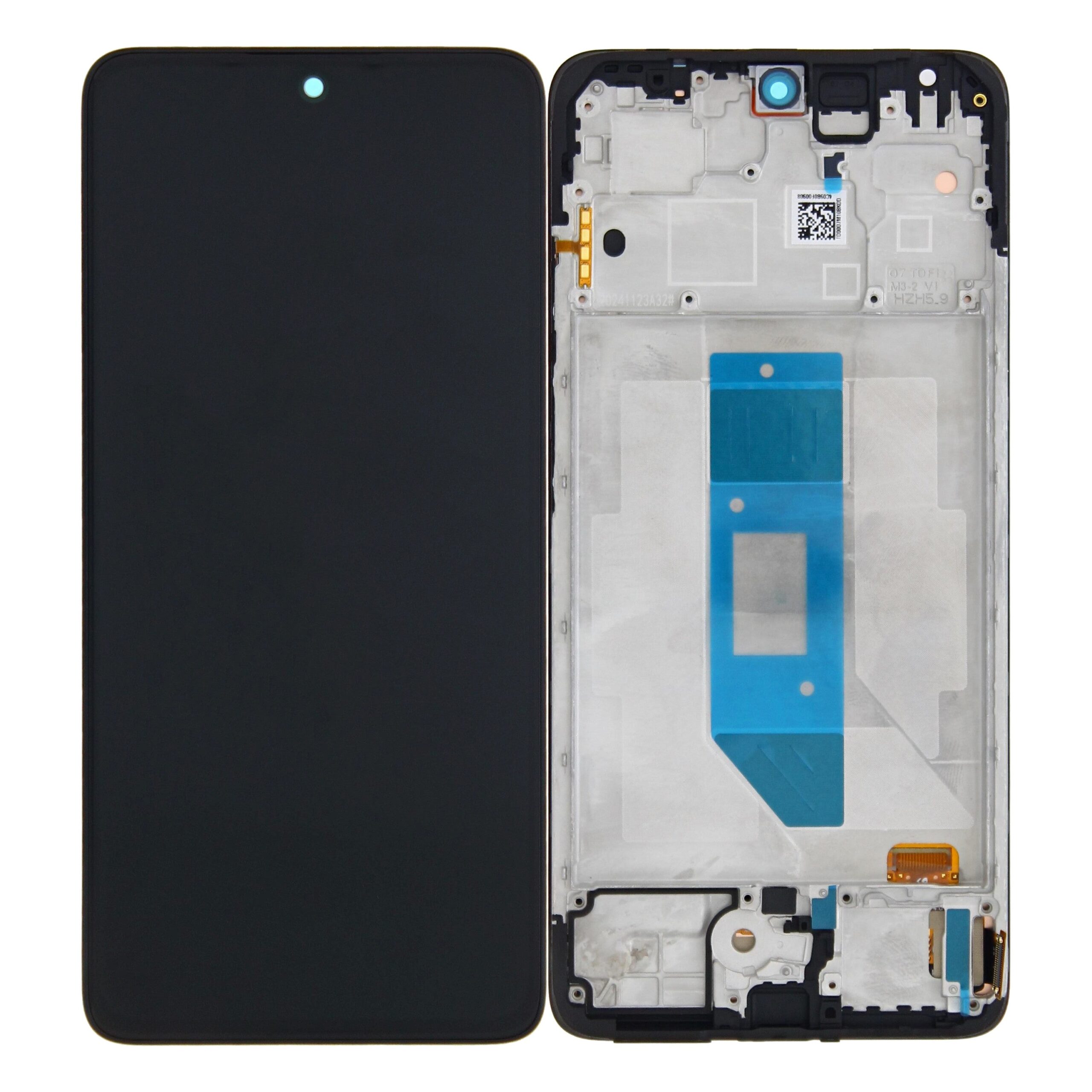 OEM Display für Xiaomi Redmi Note 14 4G (Global) mit Rahmen Schwarz – Bild 4