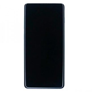 Samsung Galaxy S10 Plus G975F Display und Touchscreen-Digitizer mit Rahmen Prism White Service Pack