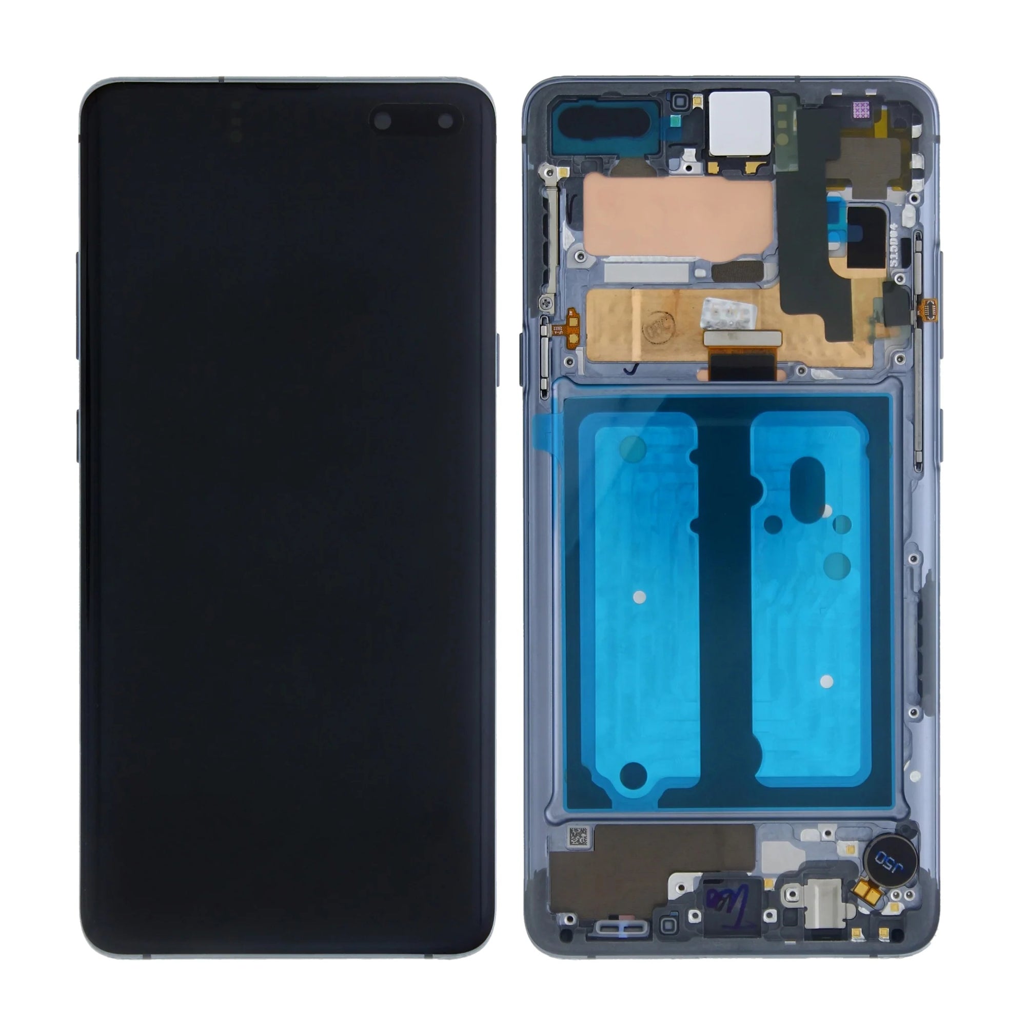Samsung Galaxy S10 5G G977B Display und Touchscreen-Digitizer mit Rahmen Majestic Black Service Pack – Bild 3