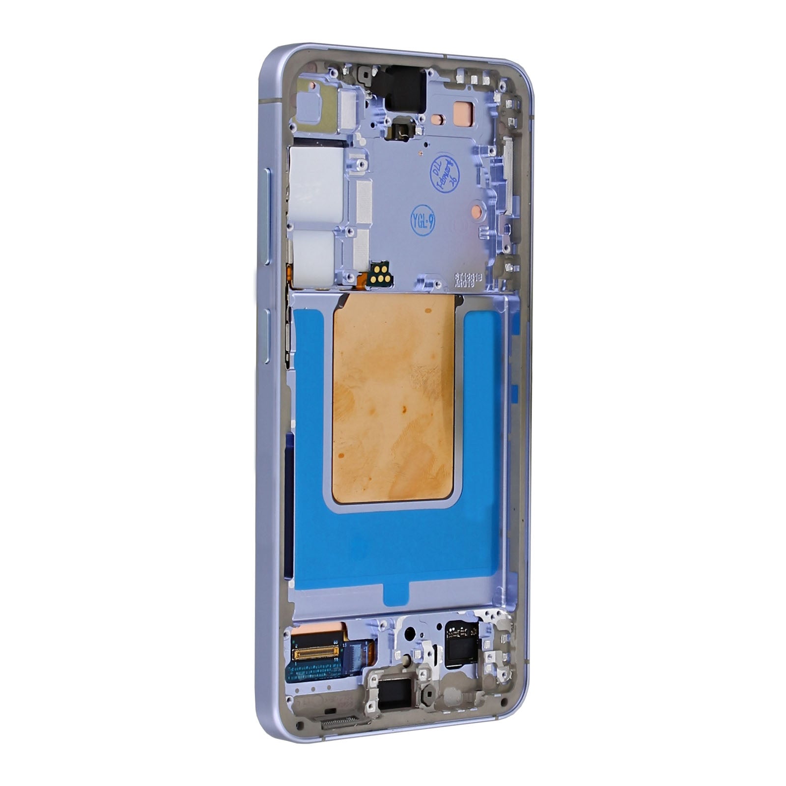 Samsung Galaxy S24 S921B Original vormontiert Display mit Rahmen Sapphire Blue – Bild 4