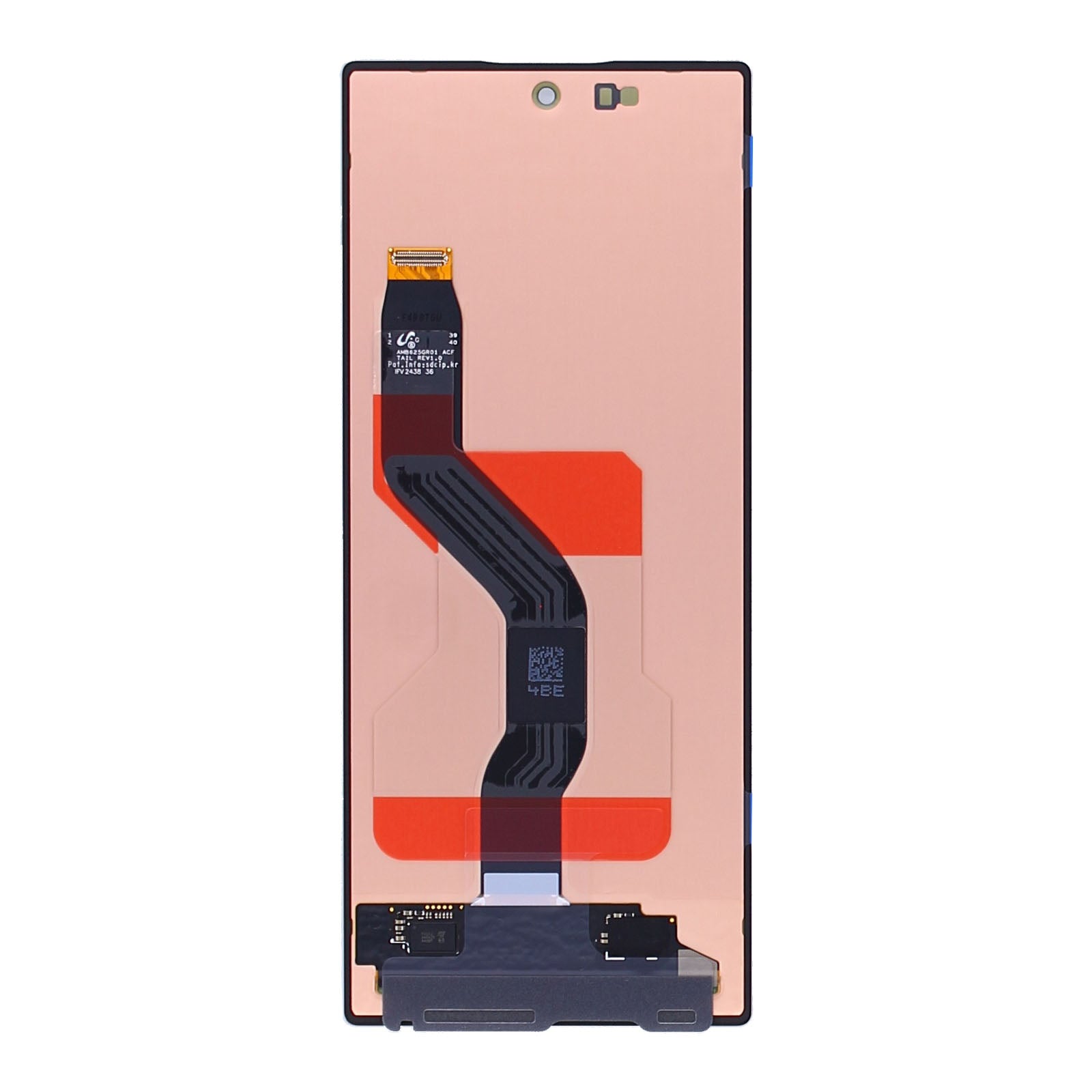 Samsung Galaxy Z Fold6 F956B Sub Display und Touchscreen-Digitizer Black Service Pack – Bild 3