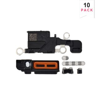 Für Apple iPhone 16 Lautsprecher und Microphone Mesh Set White kompatibel (10er-Pack)