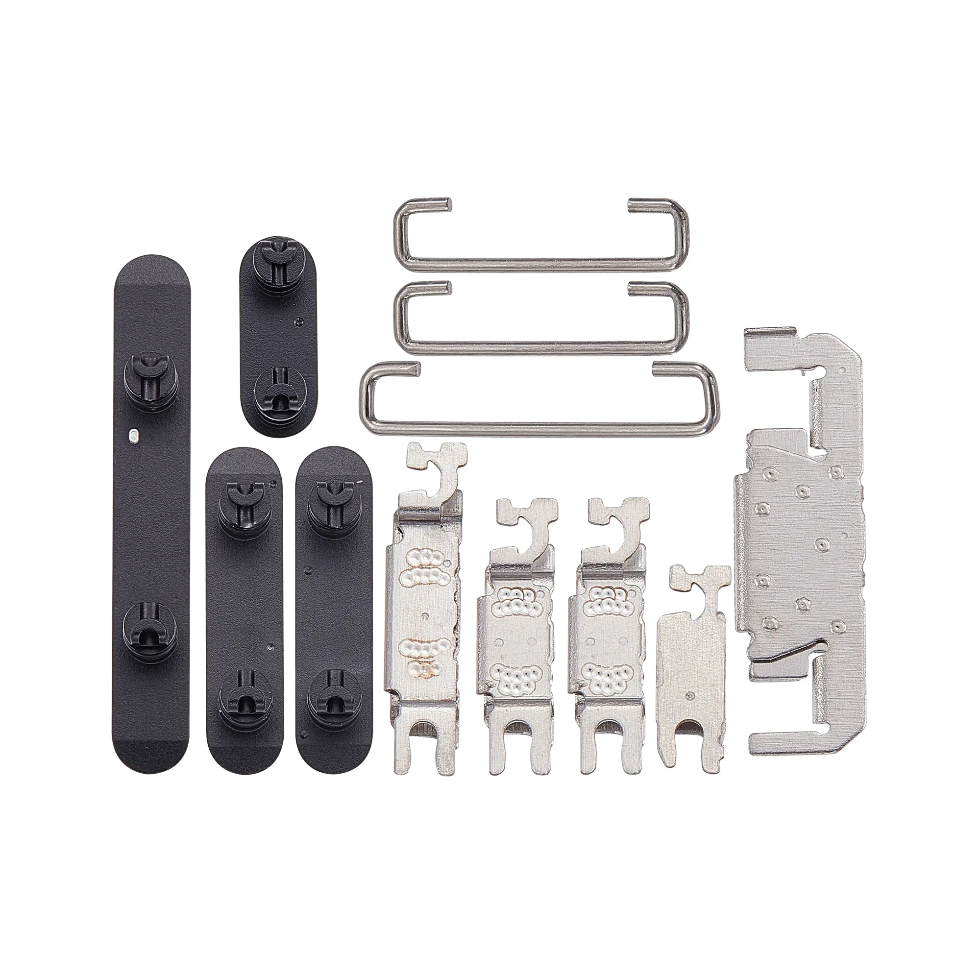 Für Apple iPhone 16, 16 Plus Side Taste Set Black kompatibel (4pcs) – Bild 2