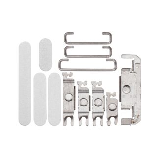 Für Apple iPhone 16, 16 Plus Side Taste Set White kompatibel (4pcs）