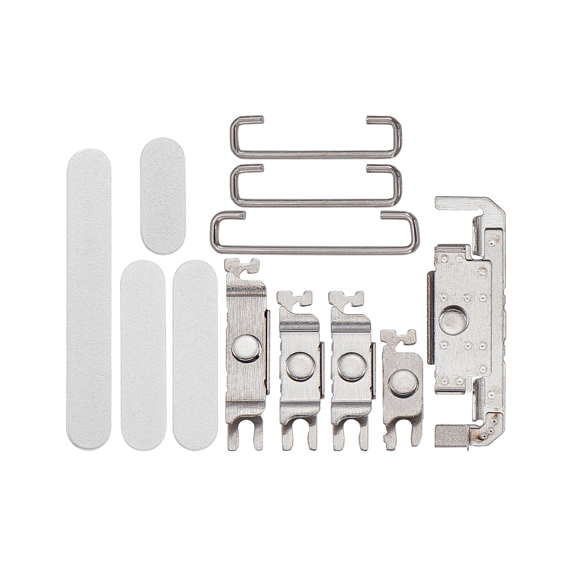 Für Apple iPhone 16, 16 Plus Side Taste Set White kompatibel (4pcs)