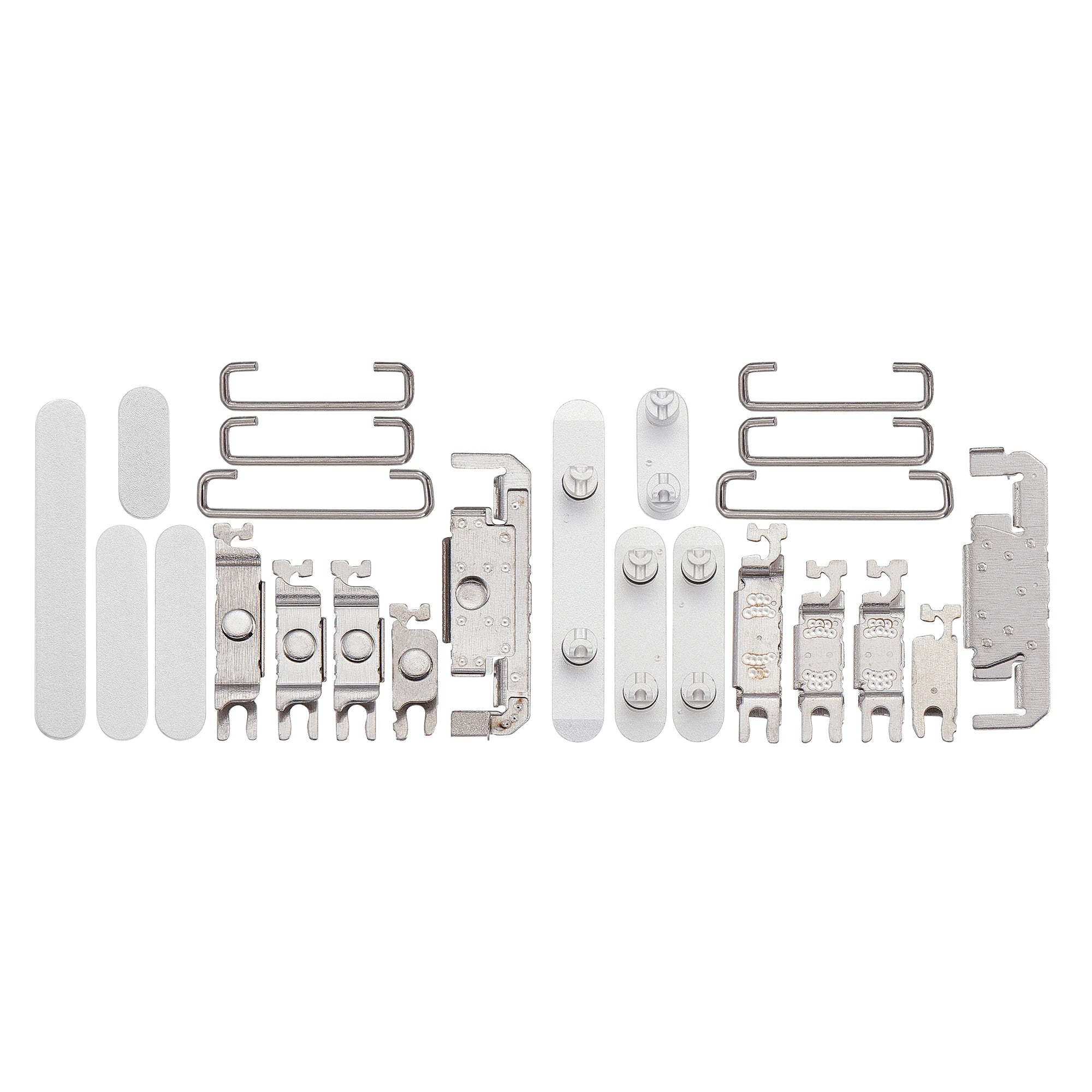 Für Apple iPhone 16, 16 Plus Side Taste Set White kompatibel (4pcs) – Bild 3