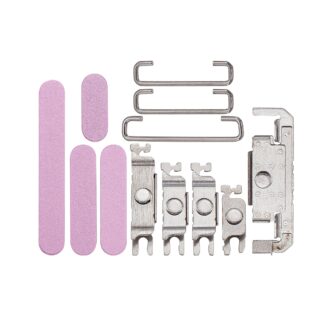 Für Apple iPhone 16, 16 Plus Side Taste Set Pink kompatibel (4pcs）