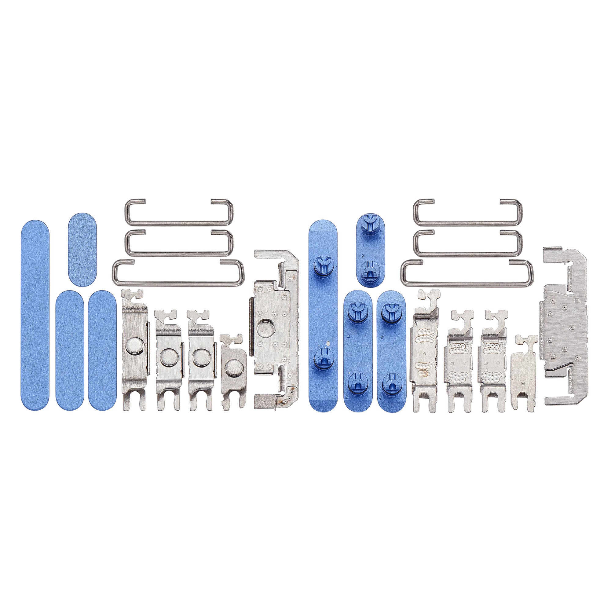 Für Apple iPhone 16, 16 Plus Side Taste Set Ultramarine kompatibel (4pcs) – Bild 3