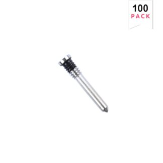 für iPhone 16, 16 Plus, 16 Pro, 16 Pro Max Bottom Screws Silver (100er-Pack)