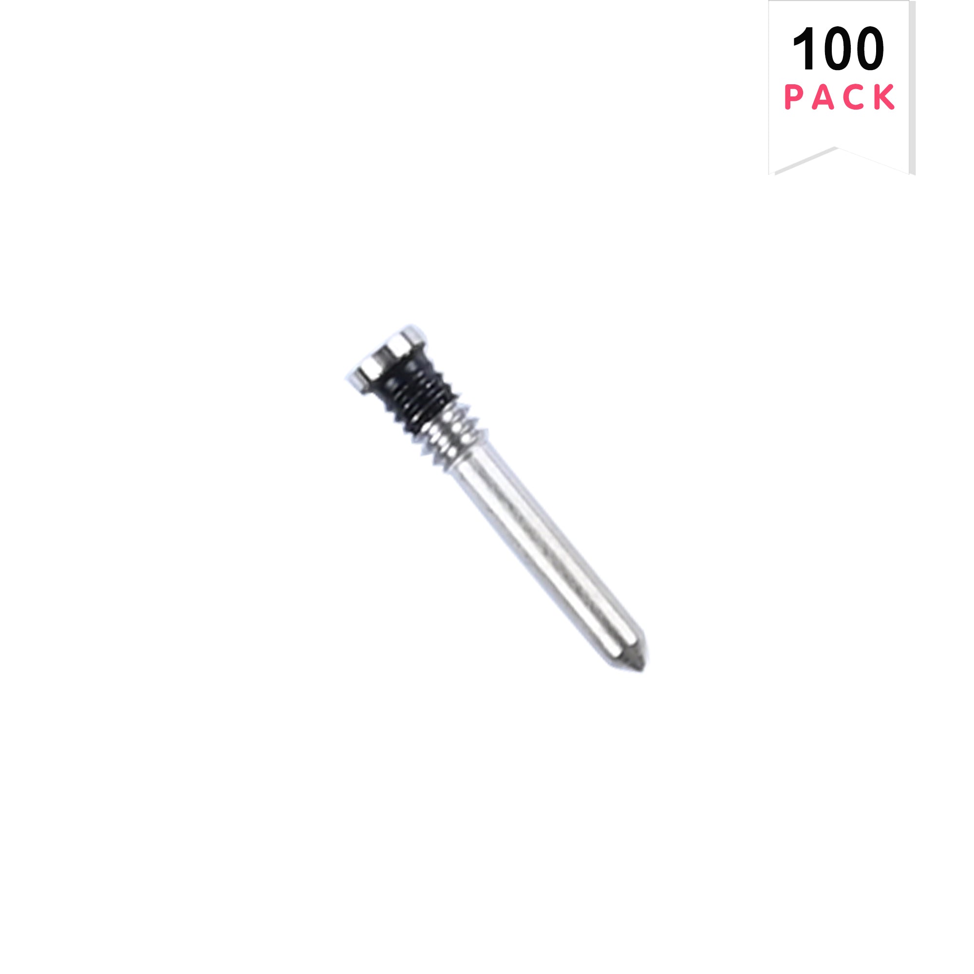 für iPhone 16, 16 Plus, 16 Pro, 16 Pro Max Bottom Screws Silver (100er-Pack)