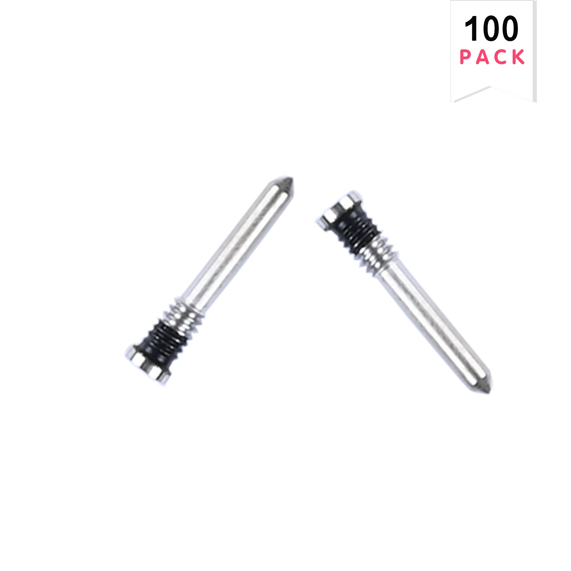 für iPhone 16, 16 Plus, 16 Pro, 16 Pro Max Bottom Screws Silver (100er-Pack) – Bild 3
