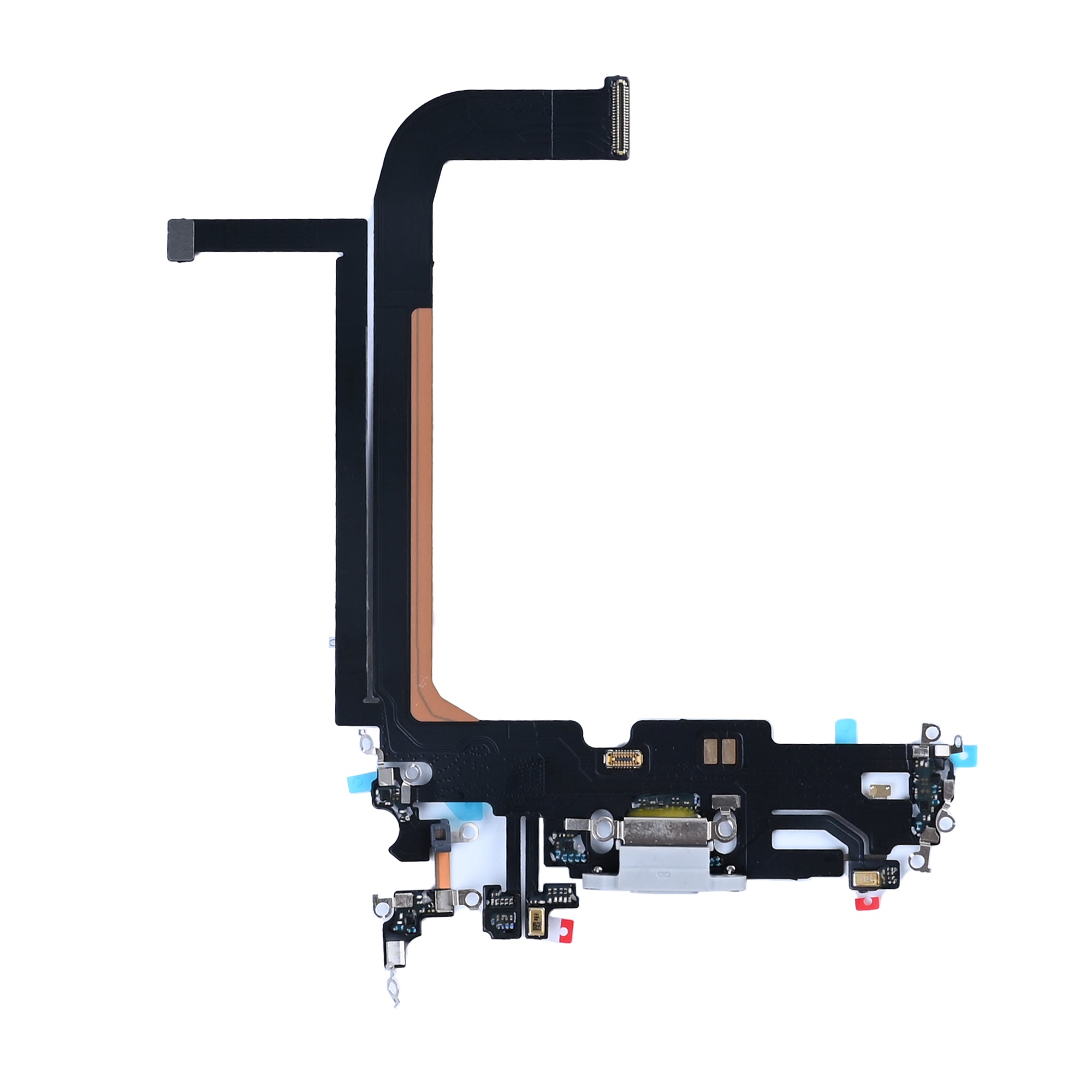 Für Apple iPhone 13 Pro Max Ladeflex Silver kompatibel