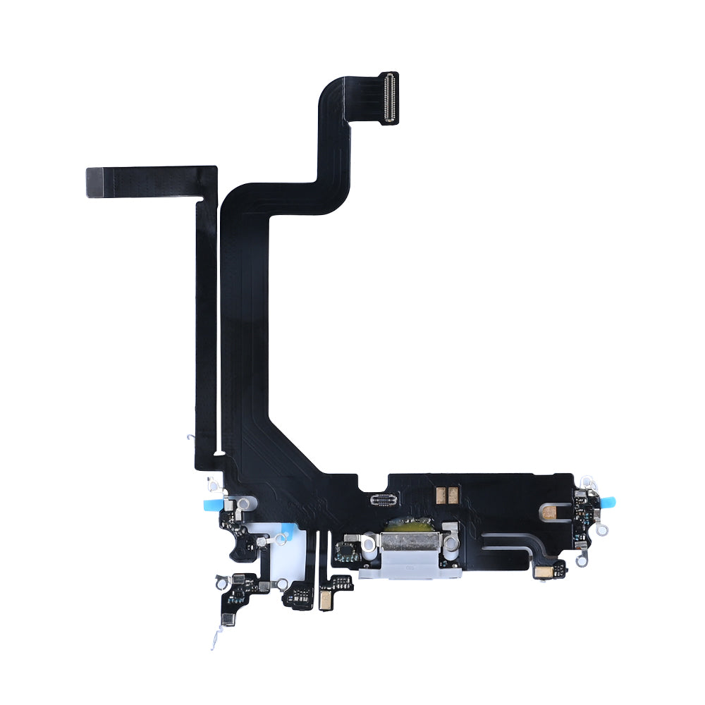 Für Apple iPhone 14 Pro Max Ladeflex Silver kompatibel