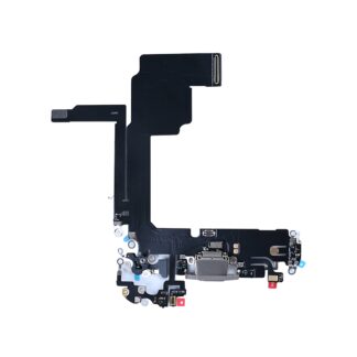 Für Apple iPhone 15 Pro Ladeflex Natural Titanium kompatibel