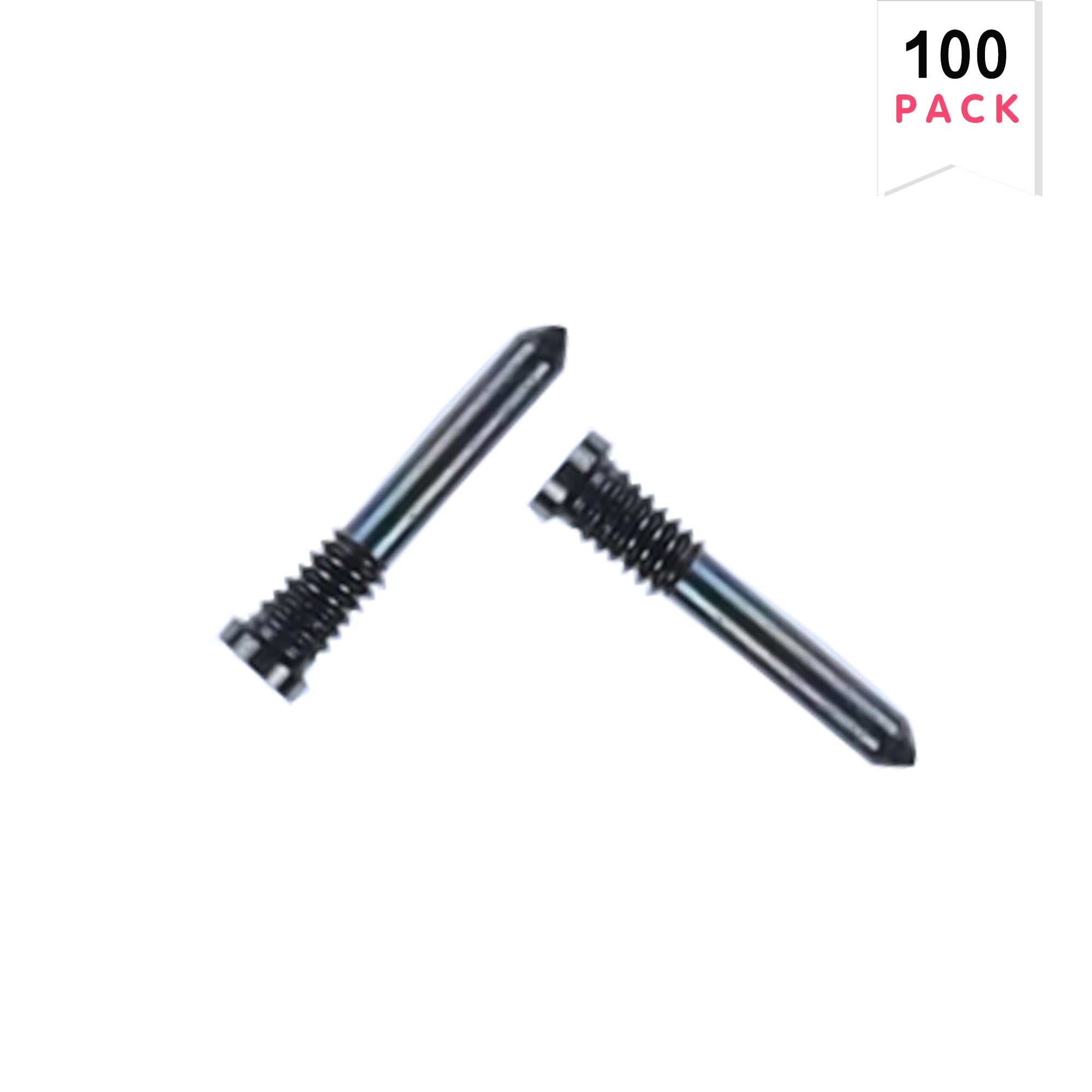 für iPhone 15 Pro, 15 Pro Max Bottom Screws Black Titanium kompatibel (100er-Pack) – Bild 3