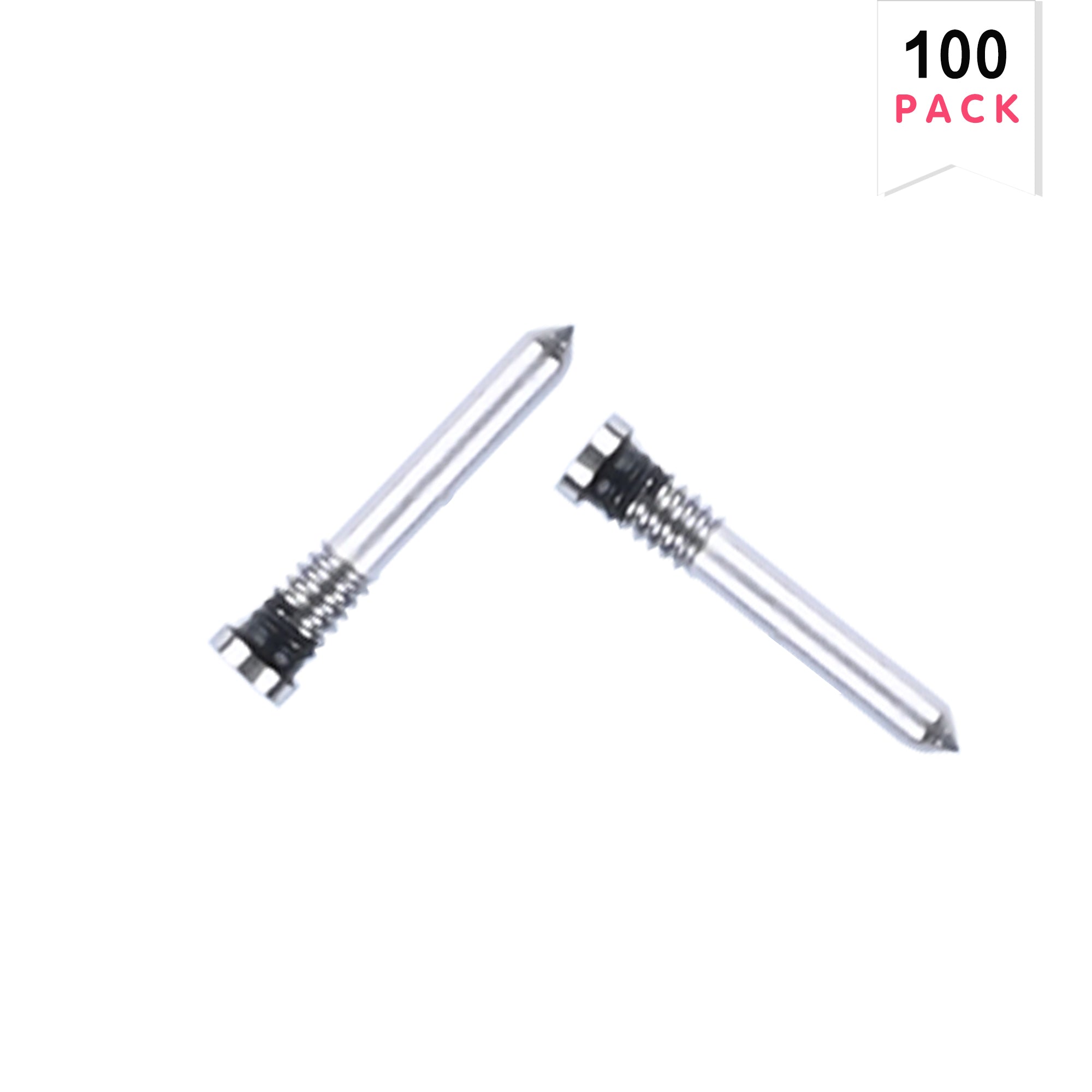 für iPhone 15 Pro, 15 Pro Max Bottom Screws White Titanium kompatibel (100er-Pack) – Bild 3