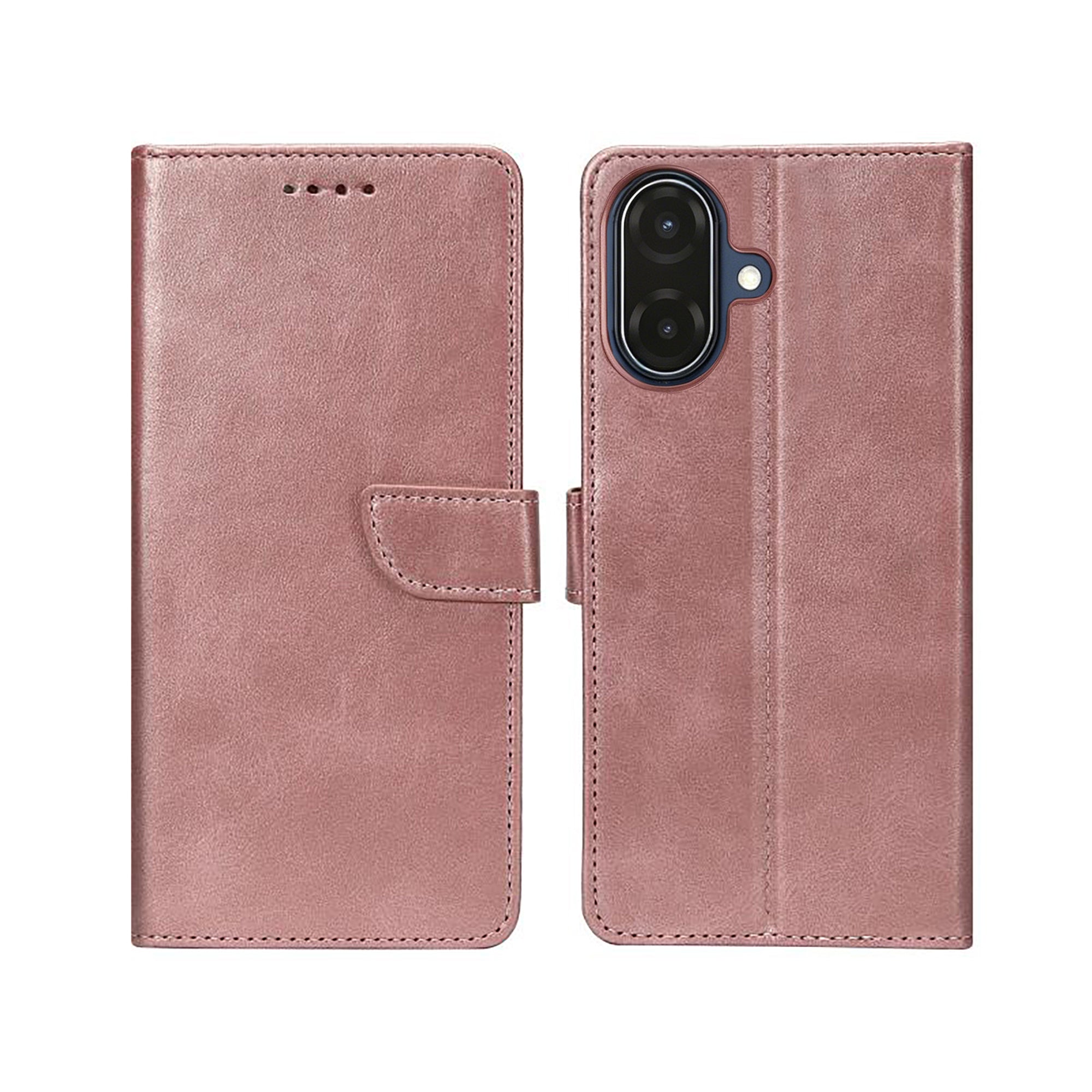 Rixus Buchhülle für Samsung Galaxy A07, A08 Pink – Bild 3