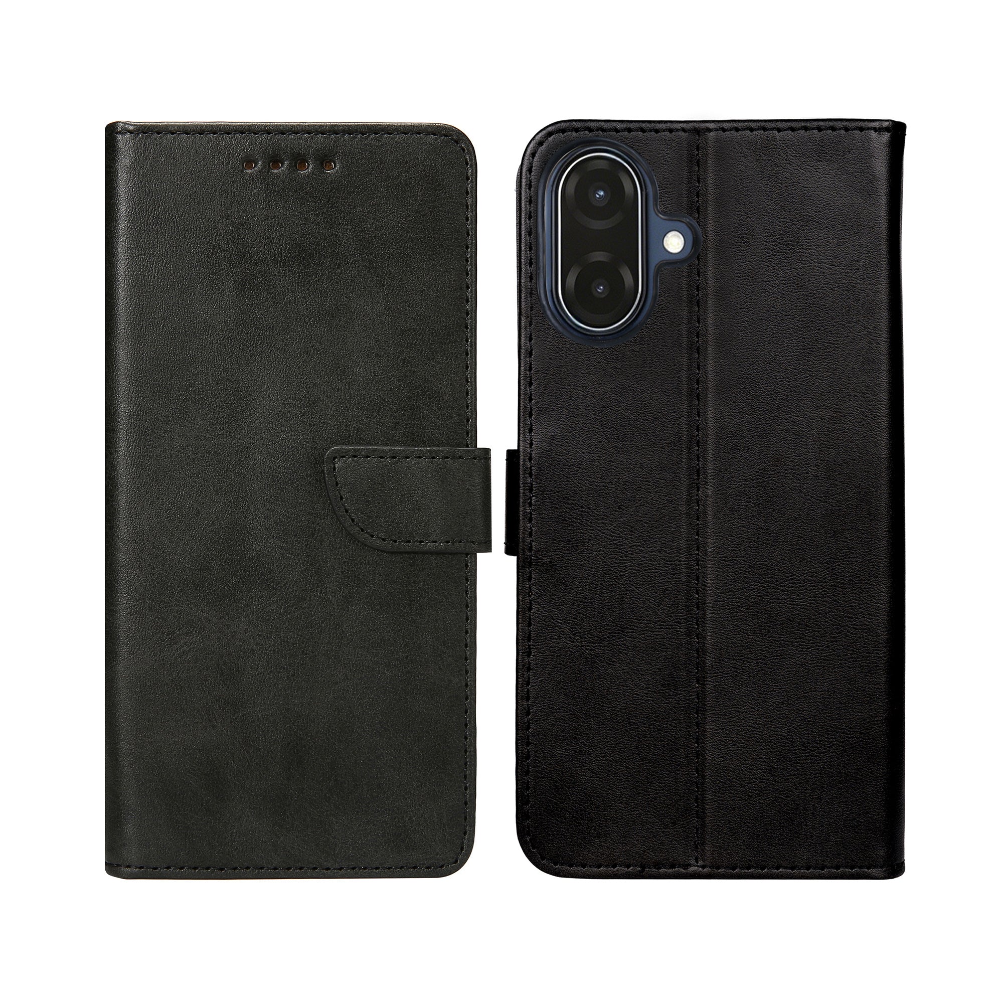 Rixus Buchhülle für Samsung Galaxy A07, A08 Black – Bild 3