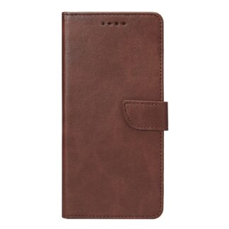 Rixus Buchhülle Klapphülle für iPhone 15 16 17 Modell & Farbe - Modell: iPhone 17 Pro - Farbe: Braun
