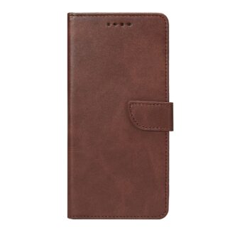Rixus Buchhülle Klapphülle für iPhone 15 16 17 Modell & Farbe - Modell: iPhone 17 Air - Farbe: Braun