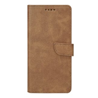 Rixus Buchhülle Klapphülle für iPhone 15 16 17 Modell & Farbe - Modell: iPhone 17 Air - Farbe: Light Brown (Braun)