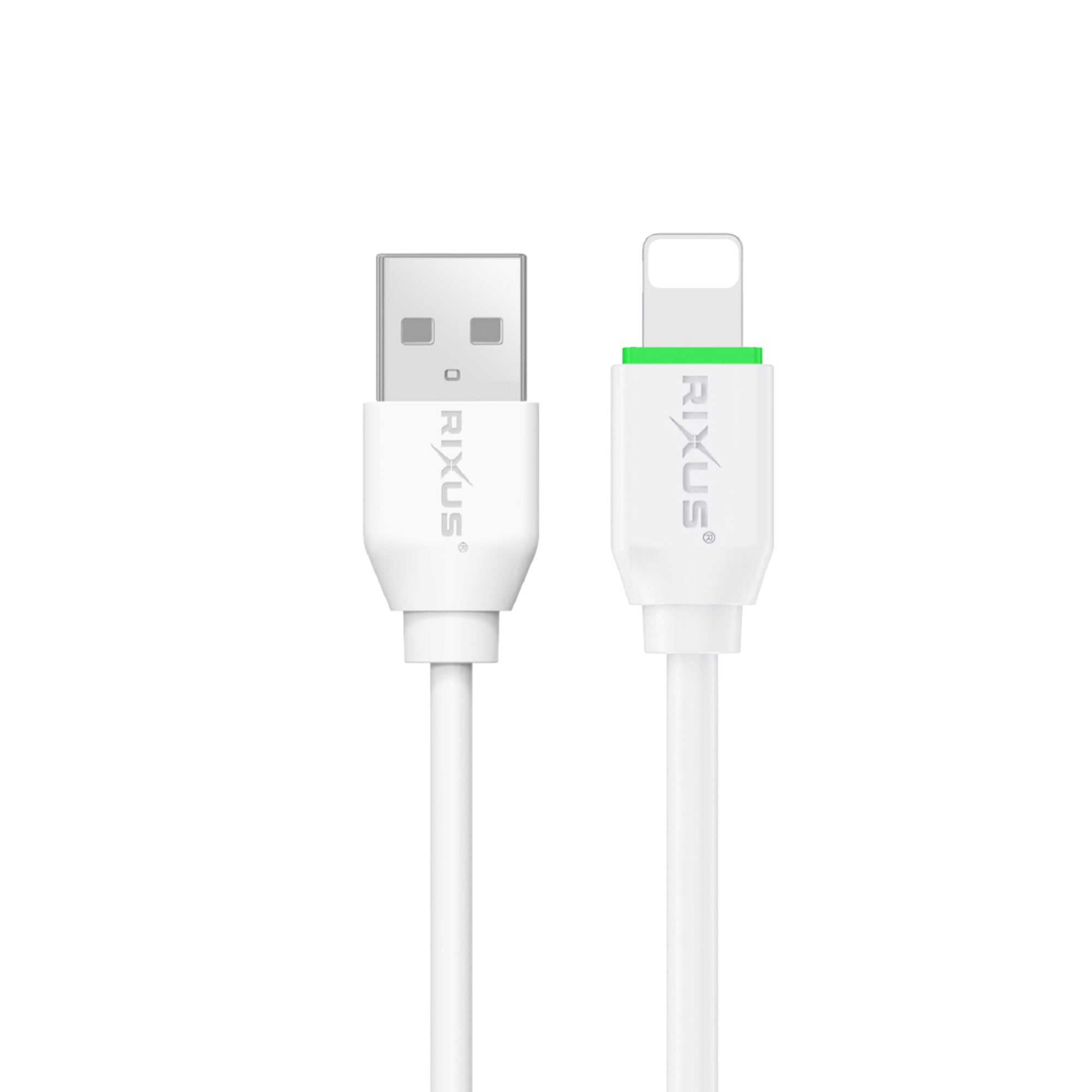 Rixus RXUC13AL Ladekabel USB-A To Lightning Anschluss 30cm White – Bild 3