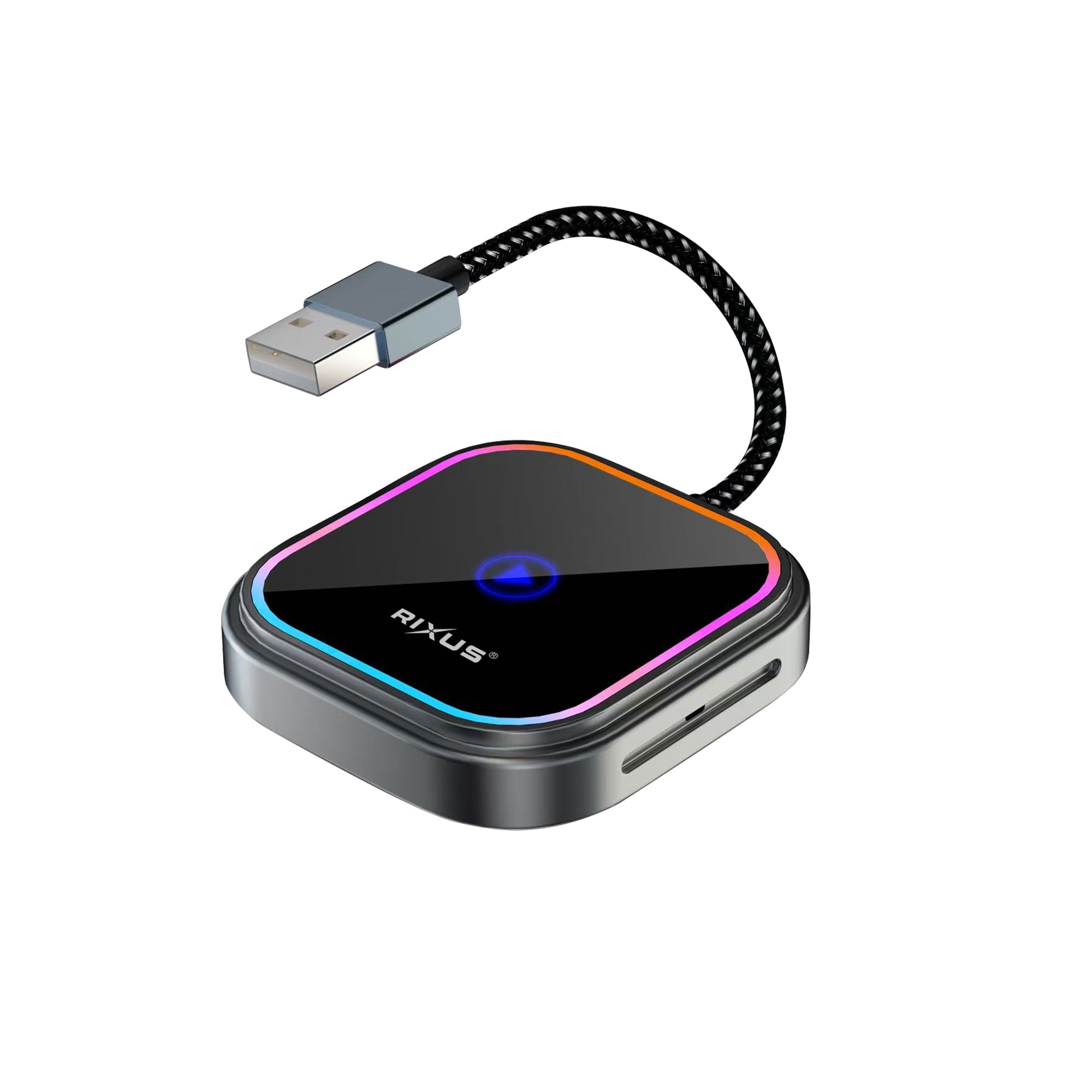 Rixus RXCP05 Wireless Carplay Adapter Metallic Gray – Bild 2