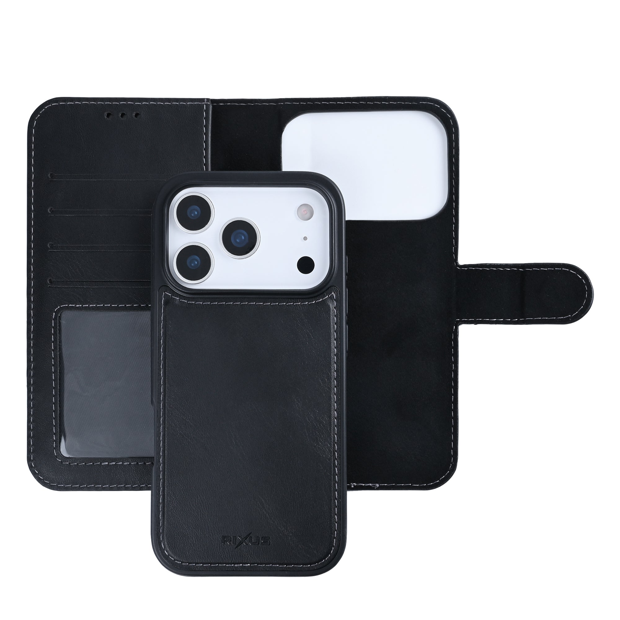 Rixus Duo Magnetische Wallet-Hülle für iPhone 15 16 17 Modell & Farbe – Bild 10