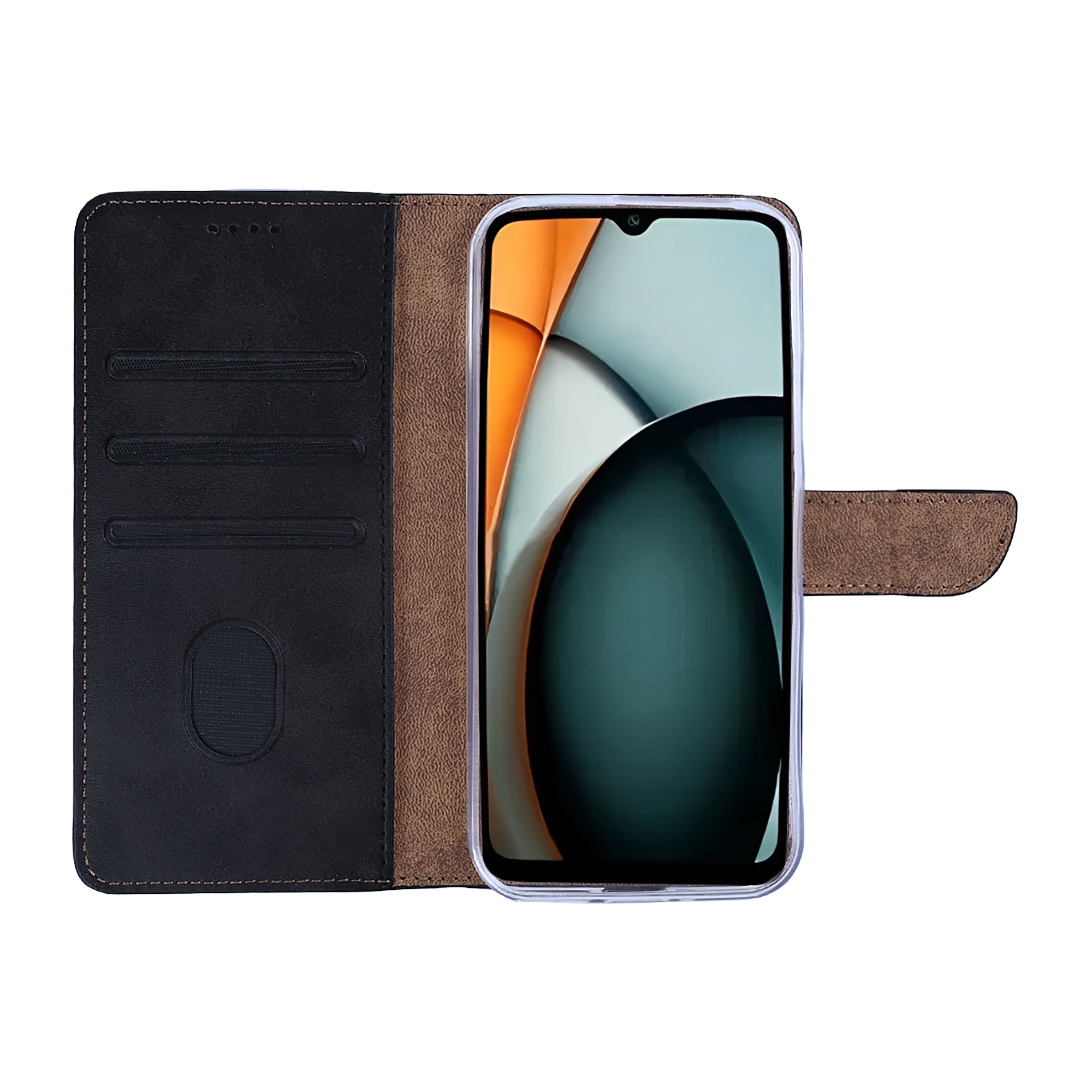 Rixus Buchhülle für Xiaomi Redmi A3 Black – Bild 5
