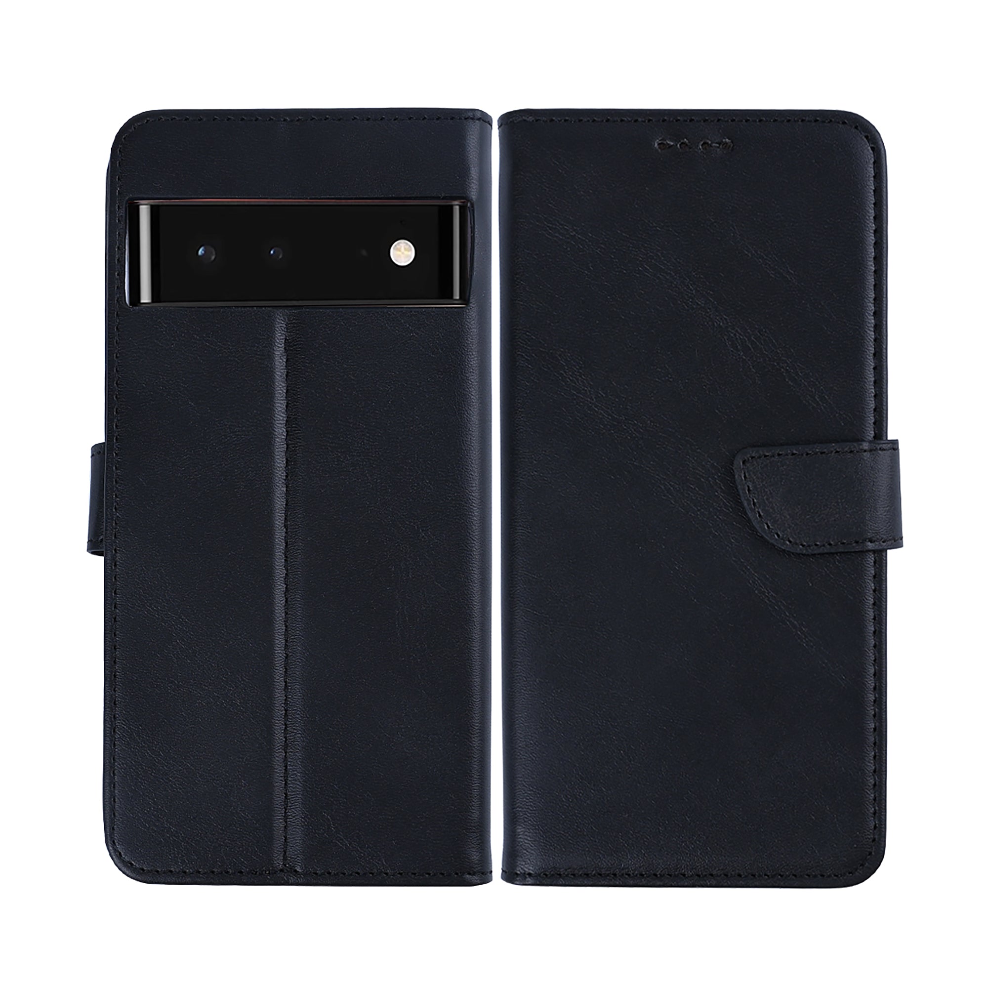 Rixus Buchhülle für Google Pixel 6A Black – Bild 3