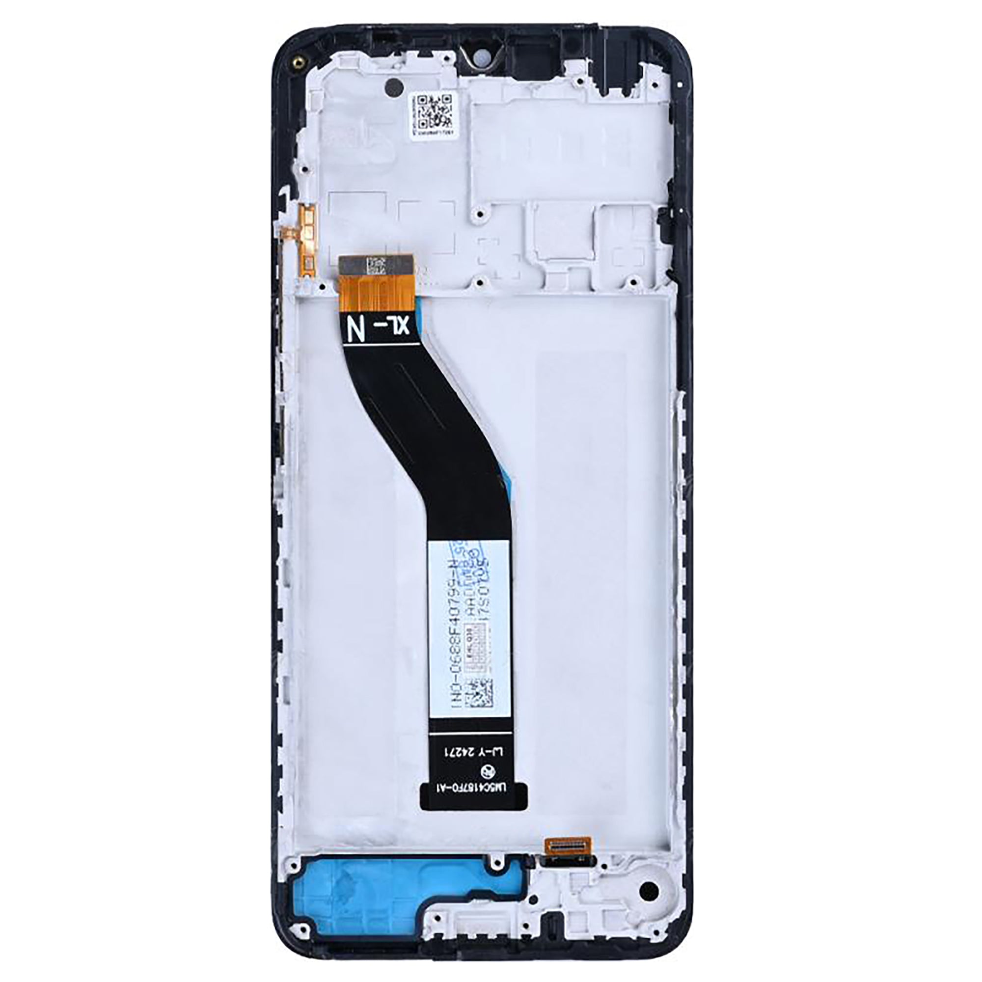 OEM Display für Xiaomi Redmi 14C 4G, Poco C75 4G mit Rahmen Schwarz – Bild 3